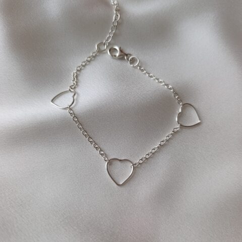 Pulsera Corazones