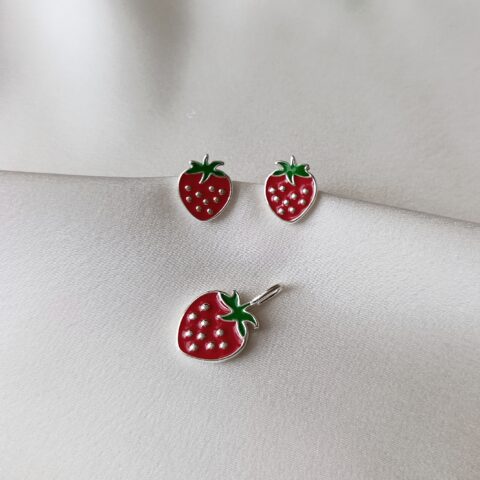 Juego  Fres pendientes y colgante