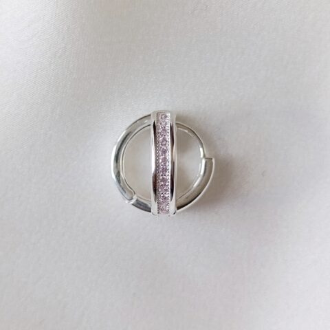 Pendientes Huggie Rosa